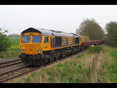 GBRf 66722 - 6G45 Engineer's, Chellaston (Derby) 16/04/19.