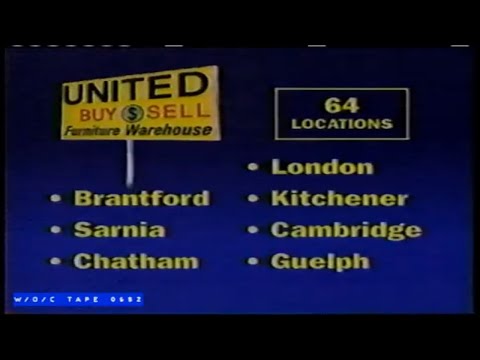 WOC Tape 0682 Local Commercials Compilation - 1995