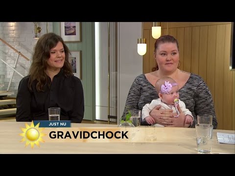 Visste inte om sin graviditet - födde barn - Nyhetsmorgon (TV4)