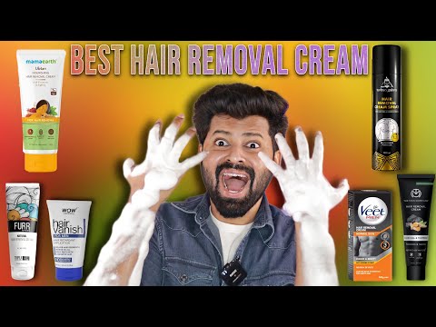 Best Hair Removal Cream | Live Testing all Brands |...