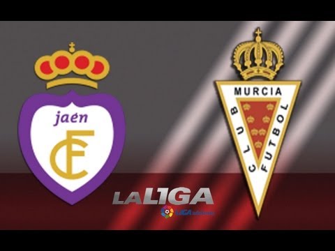 Gol de Óscar Quesada (3-1) en el Real Jaén - Real Murcia - HD