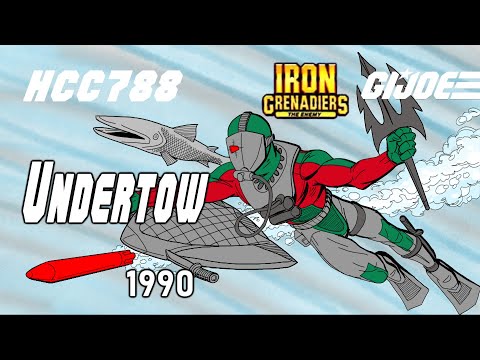 HCC788 - 1990 UNDERTOW - Destro's Frogmen - Vintage G.I. Joe toy review!