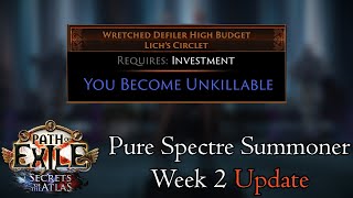 High Budget Mercenary + Sublime Vision Swap | Pure Spectre Wretched Defilers Week 2 Update |PoE 3.26