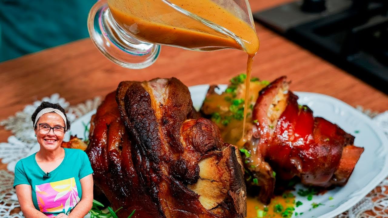 MEU JEITO INFALÍVEL DE PREPARAR JOELHO DE PORCO SUCULENTO E CROCANTE!