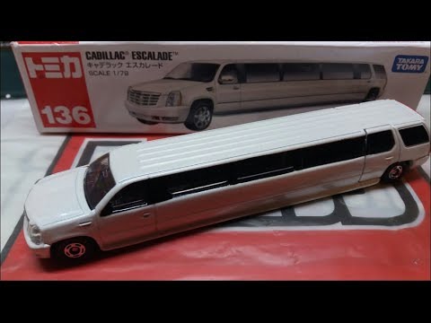 Tomica unboxing No.136 Cadillac Escalade