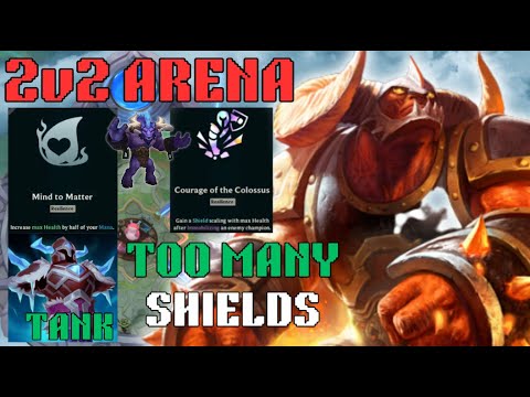 Alistar is RIDICULOUS In 2v2 Arena Too Tanky and Too Much CC
