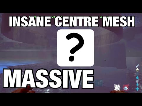 CRAZY CENTRE MESH / RAT HOLE (ARK SURVIVAL EVOLVED GLITCH)