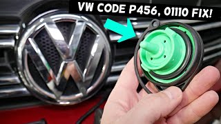 VW CODE P0456 01110 EVAP SYSTEM SMALL LEAK VW TIGAUN GOLF PASSAT CC BEETLE JETTA SCIROCCO POLO FOX