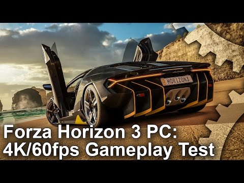 Let's Play Forza Horizon 3 PC: 4K 60fps Gameplay!