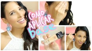 Mi rutina para APLICAR BASE! ❤