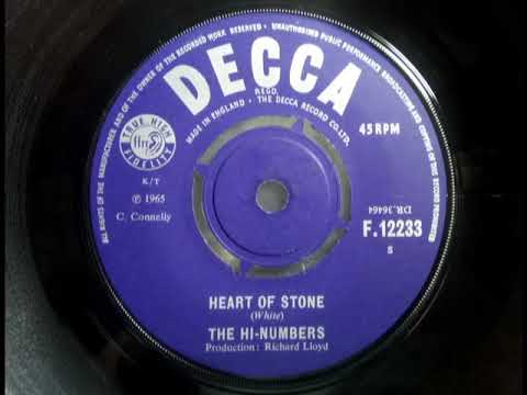 Mod - THE HI-NUMBERS - Heart Of Stone - DECCA F 12233 UK 1965 Mod Beat Dancer