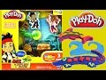Play Doh Jake and The Neverland Pirates Treasure Creations Playdough Playset Hasbro Toys