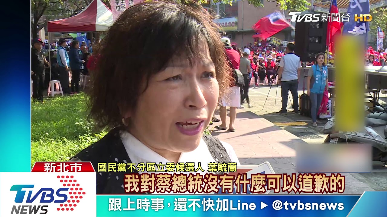 合成圖批總統羞辱國軍 葉毓蘭道歉刪文