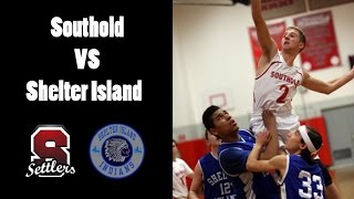 preview picture of video 'Southold VS Shelter Island Varsity Boys Basketball'