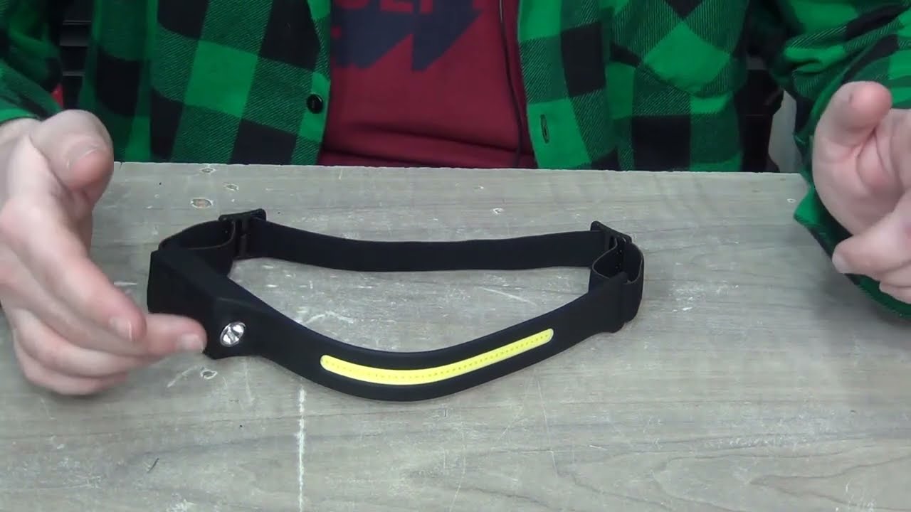 #705 - Biedronka - Lethe latarka czołowa z czujnikiem ruchu.