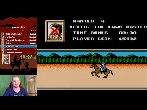 Cowboy Kid (NES) Speedrun - 34:39