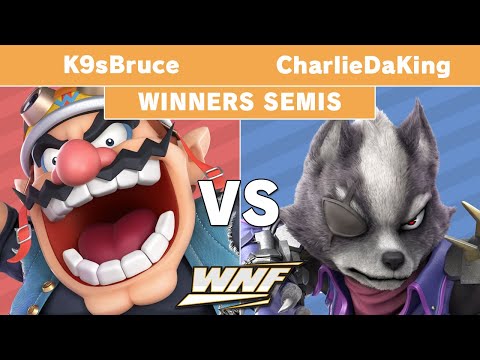WNF 1.7 - K9sBruce (Wario) vs CharlieDaKing (Wolf) Winners Semi Finals - Smash Ultimate