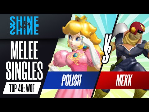 Polish vs Mekk - Melee Singles Top 48: WQF - Shine 2022 | Peach vs Cpt Falcon