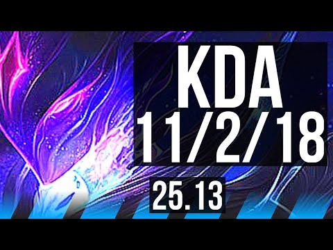 ORIANNA vs ZED (MID) | 11/2/18, Legendary | EUW Master | 25.13