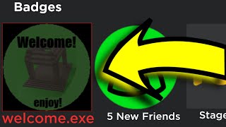 SCARY ROBLOX BADGES...