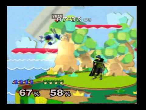 Frosty (Falco) vs KosukeKGA (Marth)
