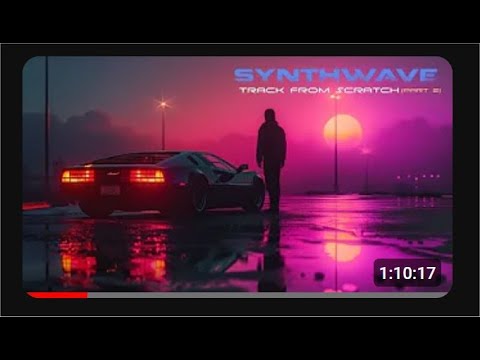 Synthwave Track From Scratch- State Azure.  Echoes of Jan Hammer.