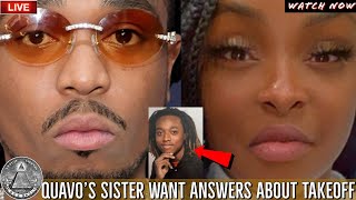 Quavo GOT PRESSED by his own Sister "WHO SACRIFICED TAKEOFF?"