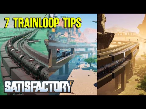 Satisfactory Train Loop: Build a Complete Rail Network with 7 Essential Tips