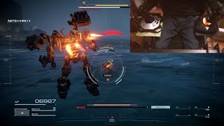 AC6 controlled by joystick (for steam guide sample video)