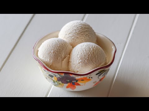 Homemade Vanilla Ice Cream Recipe | No Eggs