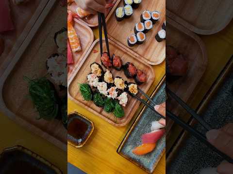 Buffet de sushi 149k giá hssv ăn ổn áp đáng đồng tiền 🤌🏻 #homnayangi #saigonfood #foodreview #kilala