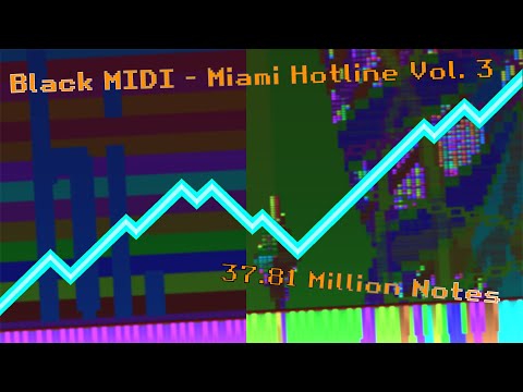 [Black MIDI] Demonicity - Miami Hotline Vol. 3 - 37.81 Million Notes