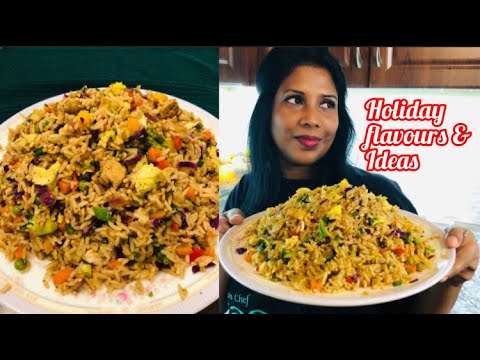 GUYANESE CHICKEN FRIED RICE-HOLIDAY EDITION