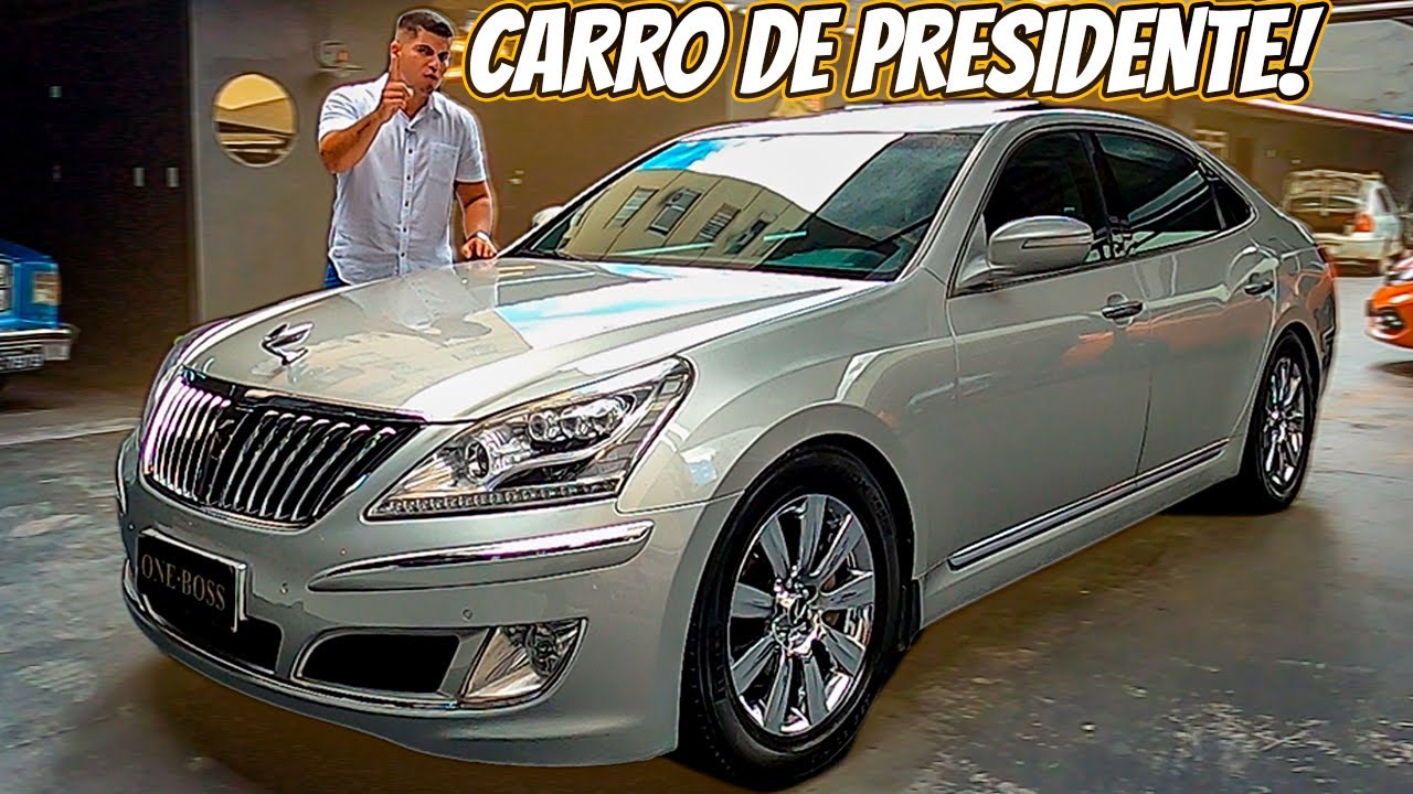 Hyundai Equus 2012 - ELE JÁ FOI O CARRO MAIS LUXUOSO DA HYUNDAI