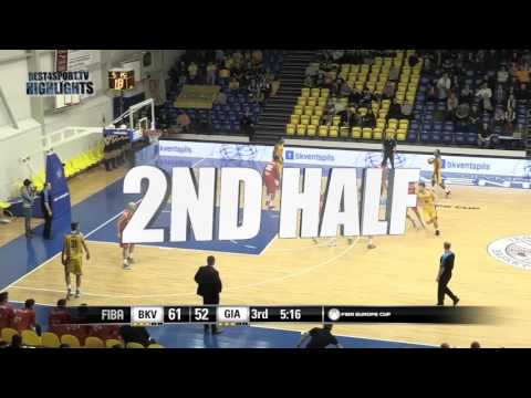 FIBA Europe Cup BK Ventspils pret Antwerp Giants (05.01.2016)