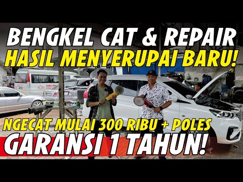BENGKEL CAT & BODY REPAIR VIRAL - HASILNYA NYARIS SEPERTI BARU GARANSI 1 TAHUN DI THOR BODY REPAIR