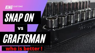 which socket is better, snap on or craftsman! 1/22/2021