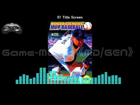 (MD/GEN)Roger Clemens' MVP Baseball-Soundtrack