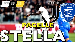 È NATA UNA STELLA | PAGELLE JUVENTUS EMPOLI 1-0