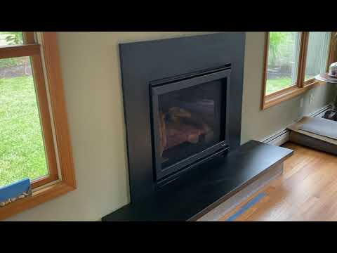 Old Dominion Soapstone Fireplace Surround and Hearth
