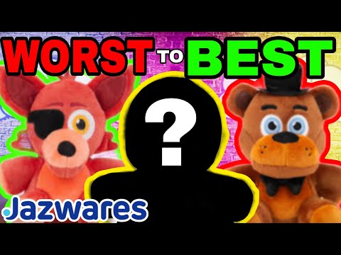 Ranking The New Fnaf Jazwares Plushies From WORST To BEST