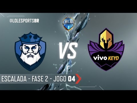 CBLoL 2018: CNB x Vivo Keyd (Jogo 4) | Escalada - 2ª Etapa