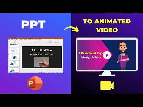 PPT to Video Converter – Turn Boring PPTs into Stunning Animated Videos!