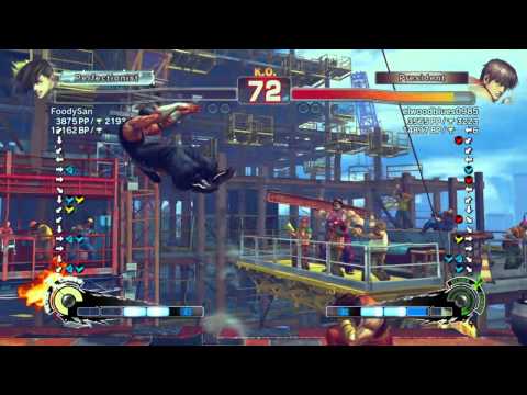 SSF4 AE 2012: Foody San (Yang) vs elwoodblues0985 (Guy)