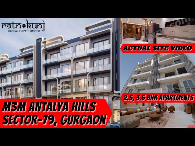 M3M Antalya Hills 2.5 or 3.5 BHK Sector 79 Gurgaon Call Now For Best Offer