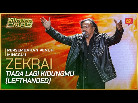 [Persembahan Penuh] Zekrai - Tiada Lagi Kidungmu (Lefthanded) | KILAUAN EMAS 2025 MINGGU 1