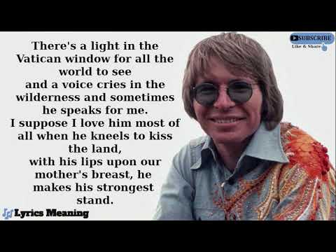 It's About Time - John Denver
