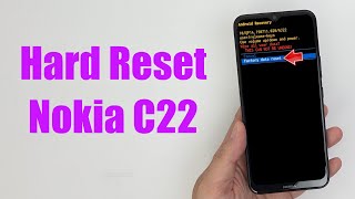 Hard Reset Nokia C22 | Factory Reset Remove Pattern/Lock/Password (How to Guide)