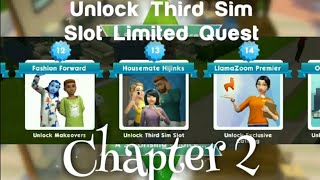 Unlock Third Sim Slot Chapter 2 Tutorial | The Sims Mobile