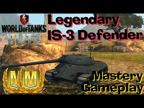 WOT Blitz Legendary IS-3 Defender Mastery Gameplays